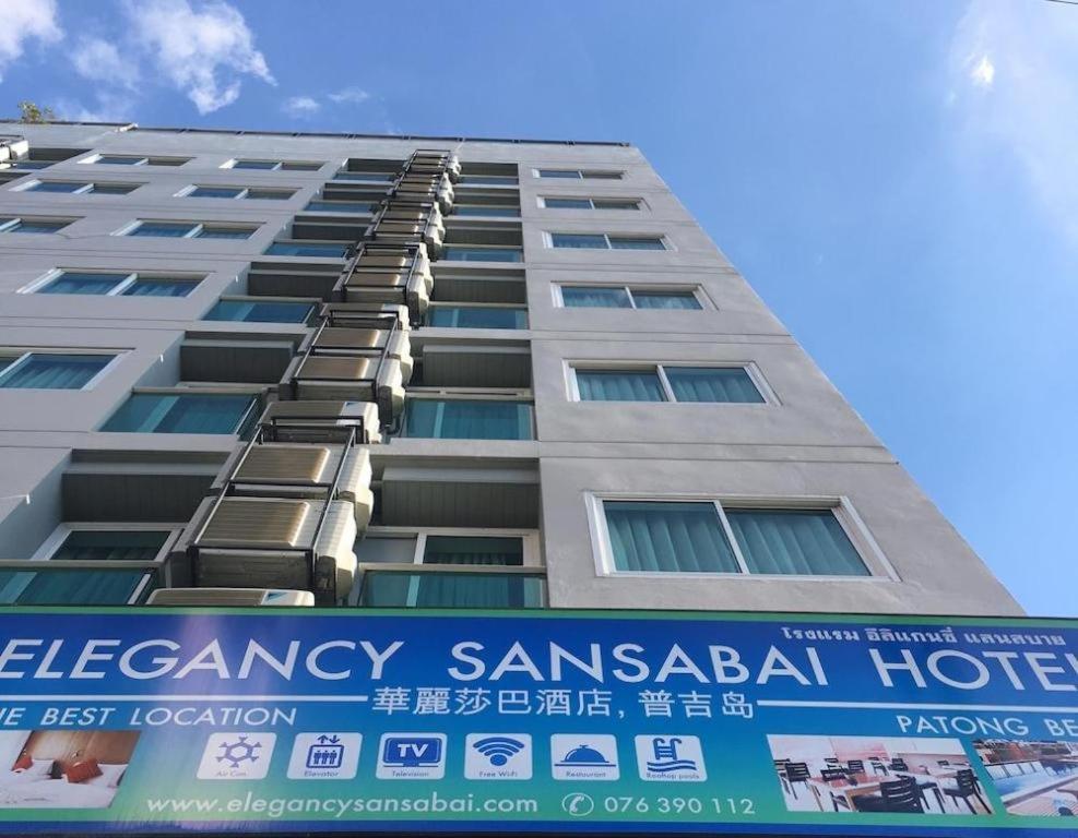 Elegancy Sansabai Hotel Patong Exterior photo